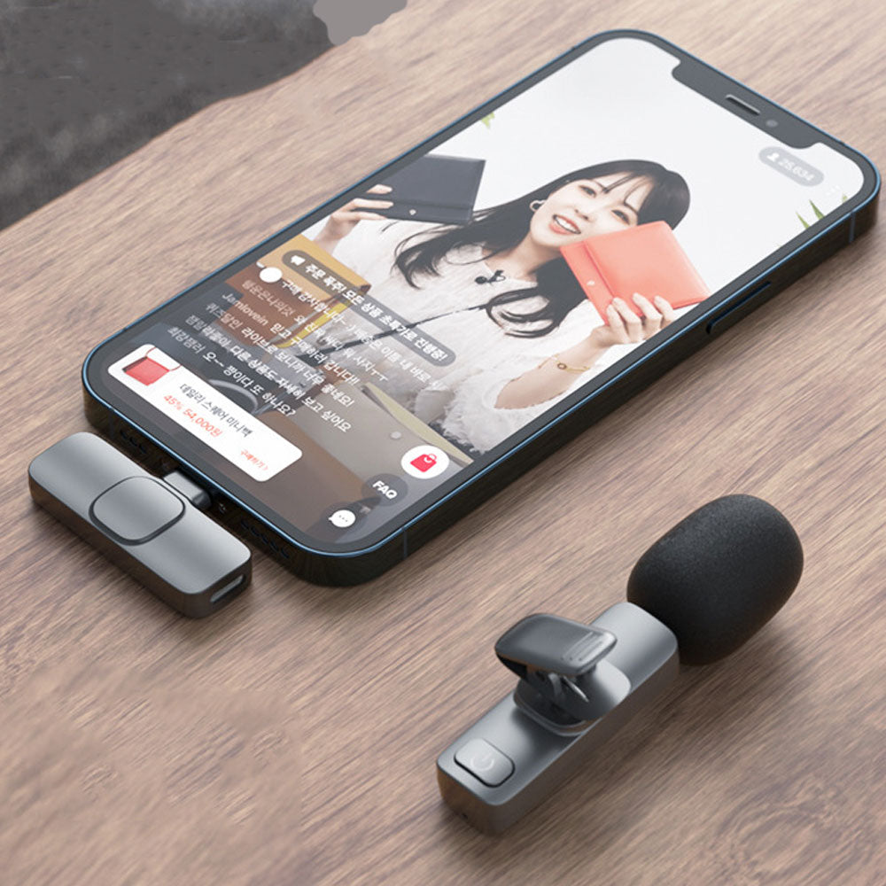 Portable Mini Wireless Lavalier Microphone