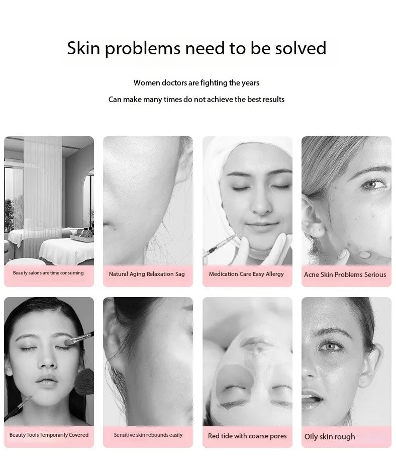 Wireless LED Red Light Face Mask