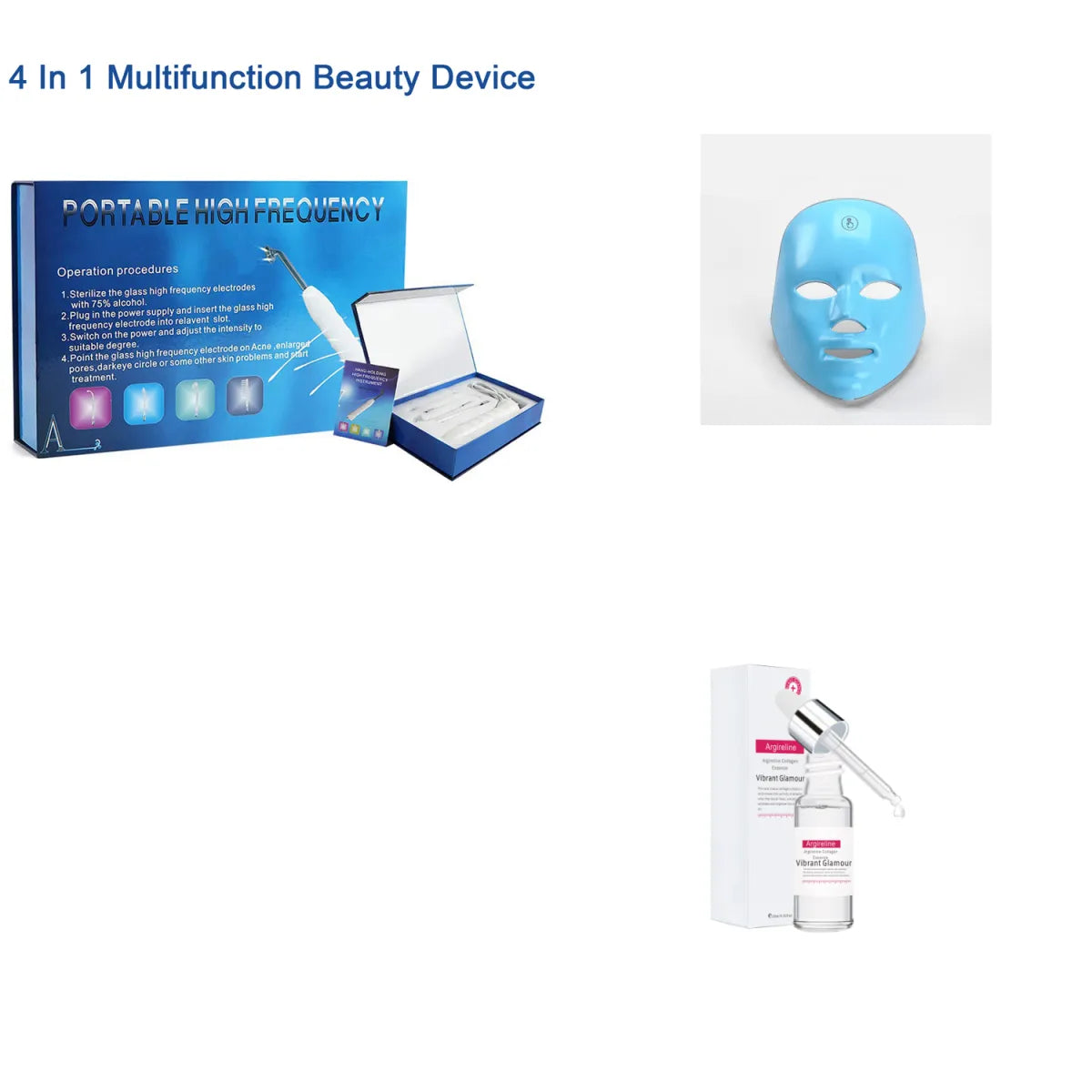 Wireless LED Red Light Face Mask