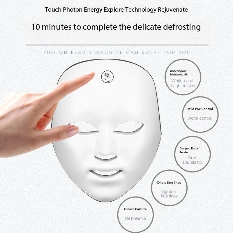 Wireless LED Red Light Face Mask
