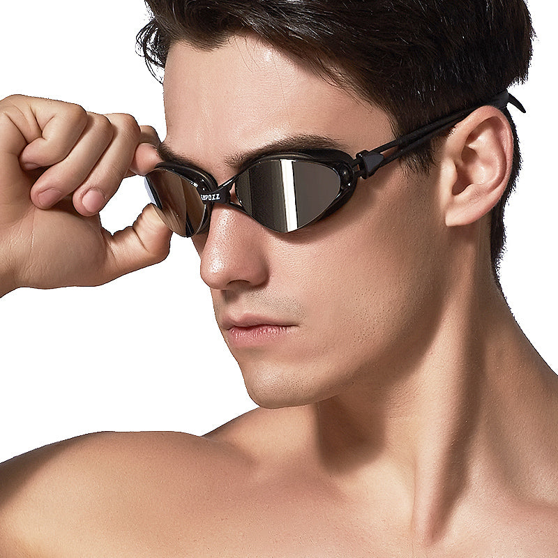 Adjustable Anti-Fog UV Swimming Goggles for Adults