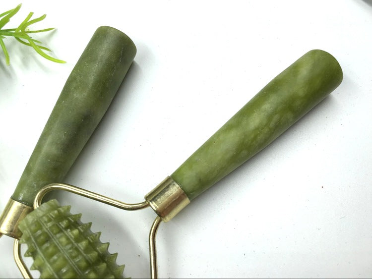 Jade Roller Facial Massage Tool for Beauty