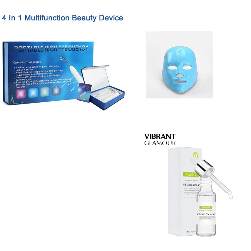 Wireless LED Red Light Face Mask