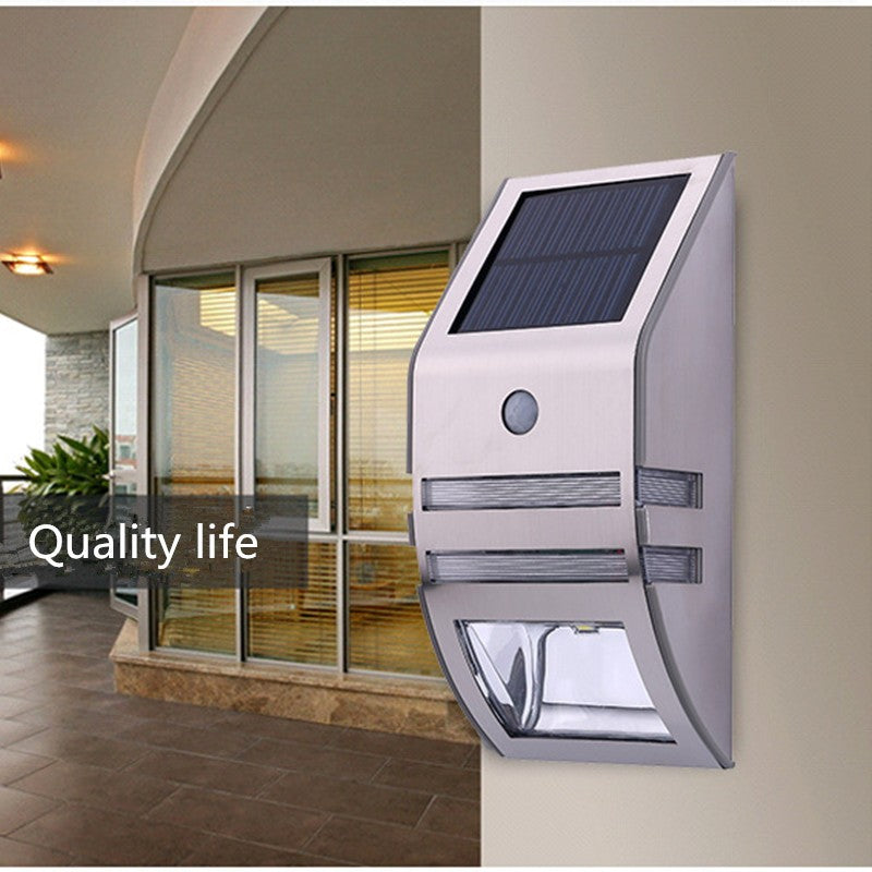 Solar Wall Light with Motion Sensor