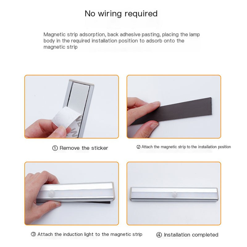 USB Rechargeable LED Motion Sensor Light