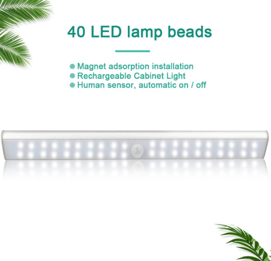 USB Rechargeable LED Motion Sensor Light