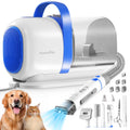 FUKUMARU Dog Grooming Vacuum & Pet Vacuum Grooming Kit Pet Grooming Vacuum for Dogs Dog Hair Vacuum with Pet Clipper Nail Grinder 2L Dust Cup Dog Brush Vacuum with 6 Pet Grooming Tools for Shedding