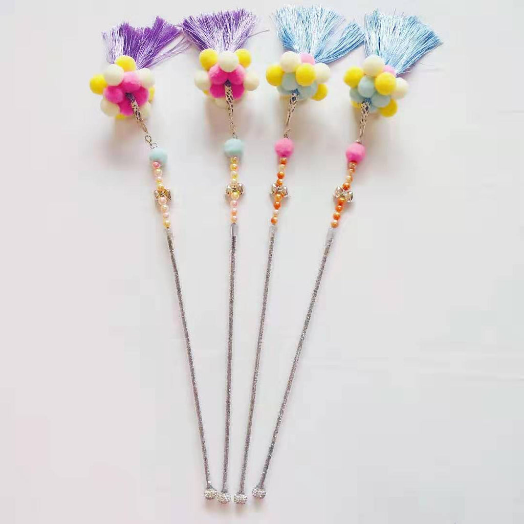 Interactive Cat Toy with Tassels and Bells
